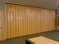 Accordion Door Configuration for Room Soundproofing