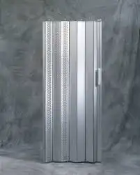 elegant wooden elevator gate in a residential setting