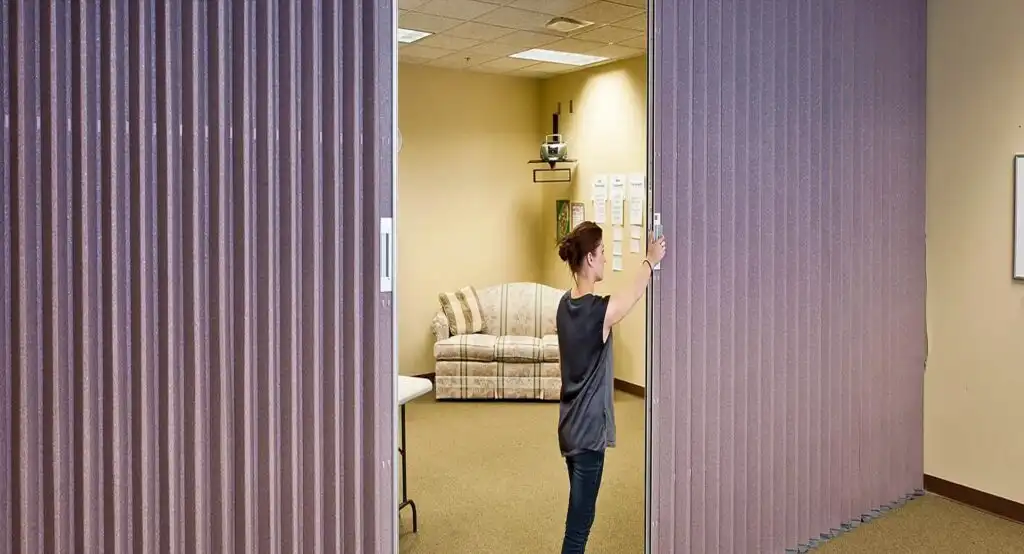 Immerse your space in versatility with the Series H3100 Acoustic Accordion Partition