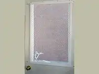 Expanded Metal Door Grille