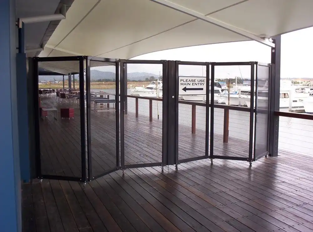 Access Control Barrier Model: Perforated Panel Design
