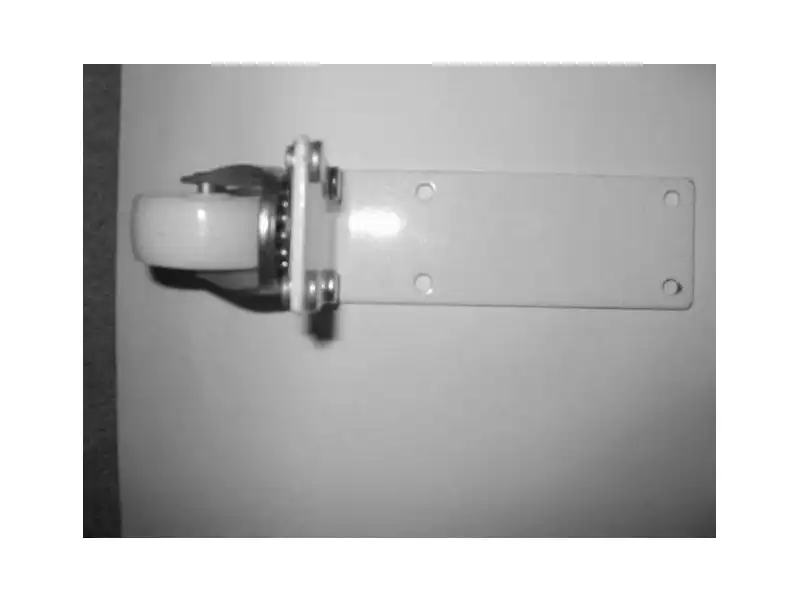 Access card reader accessory for controlled entry with folding gates