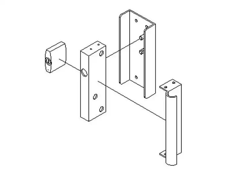 Mesh privacy screen accessory for discreet property enclosure
