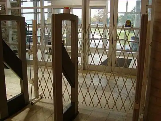 Sturdy Folding Gate for Access Control