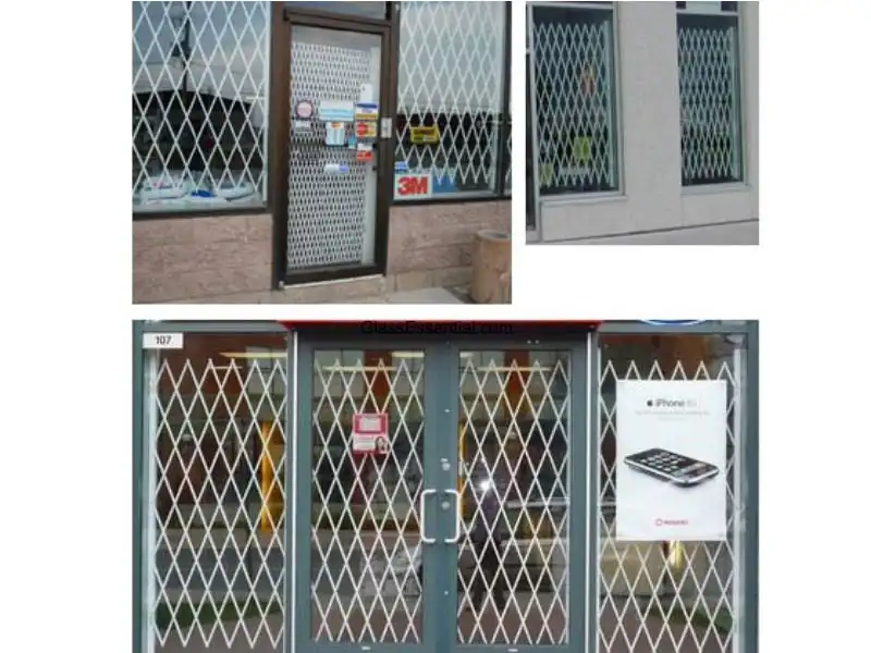 Strong Folding Gate for Shops