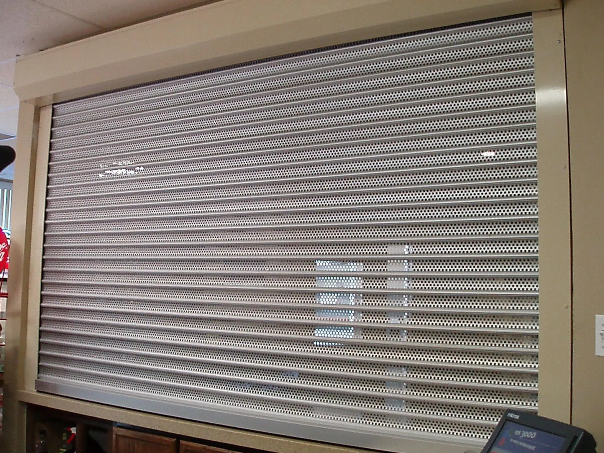 Small Perforated Grille Type Slat Selection for Shutter