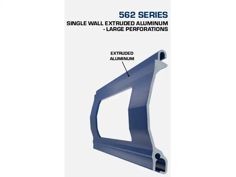 Wood Aluminum Style Rolling Security Door