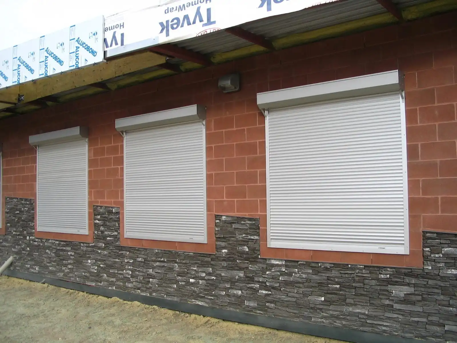 Secure, sleek, and energy-efficient aluminum foam-filled shutter models