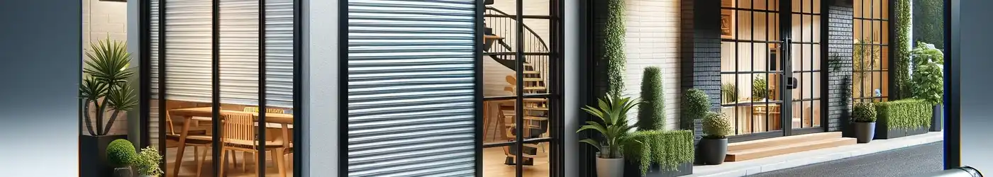 Customize your space with a spectrum of colors using our roll-up shutter color selection