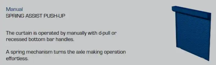 Shutter Operation Mechanism Varieties