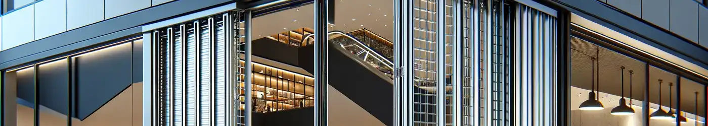 S-12 sliding grille model, offering unobtrusive yet effective security