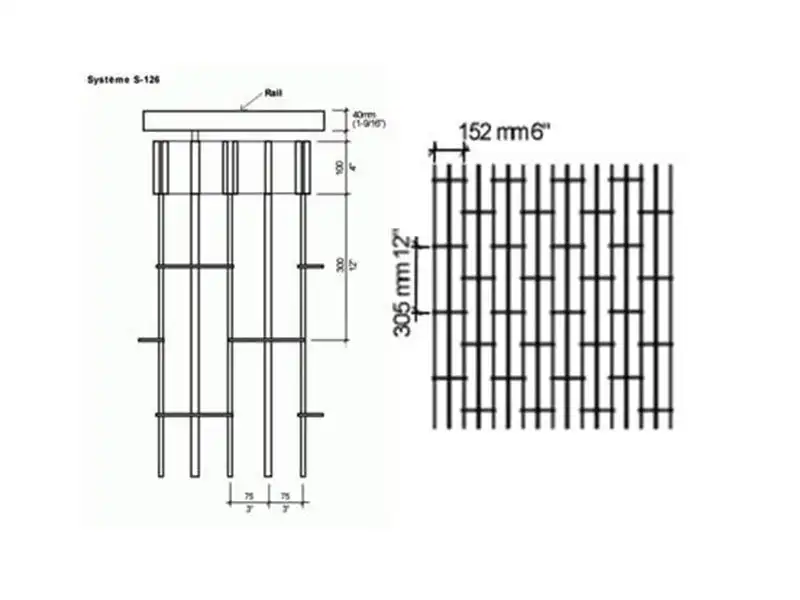 Customize your security with the S 126 Sliding Grille Model selection