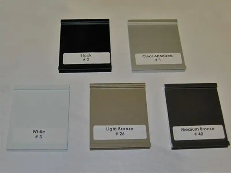 Side Folding Sliding Grille Colors and Weight