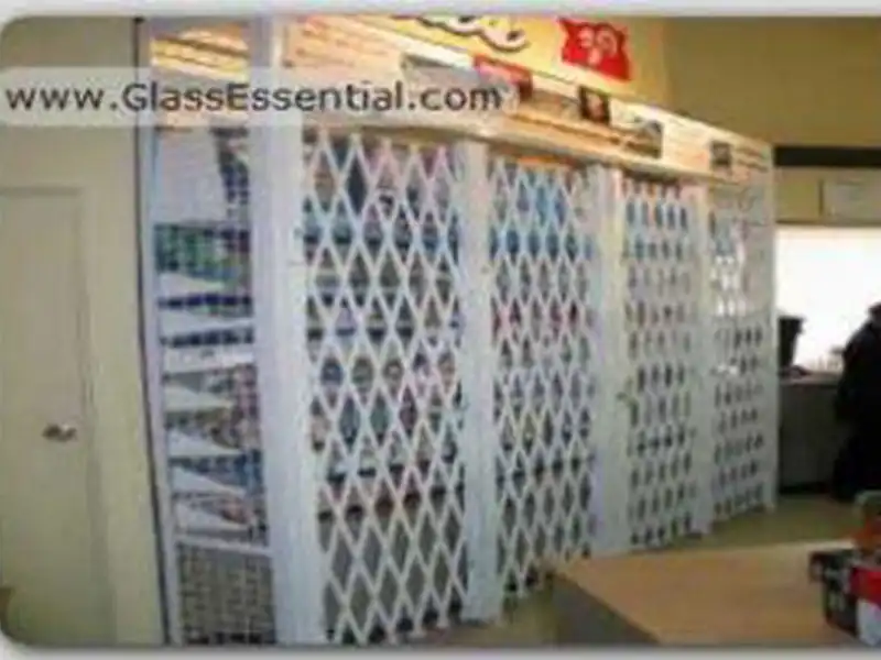 Structured Folding Security Cage