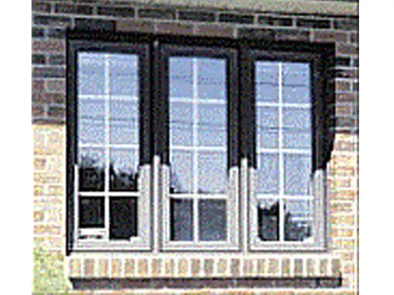 Enhance your windows with a decorative security grille, boasting a Colonial design.