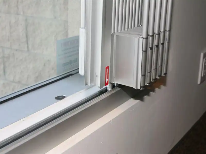Glass Essential Retractable Window Guard Illustration