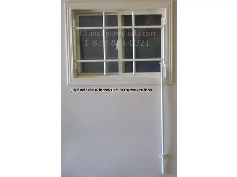 Easy Removal Window Security Bars