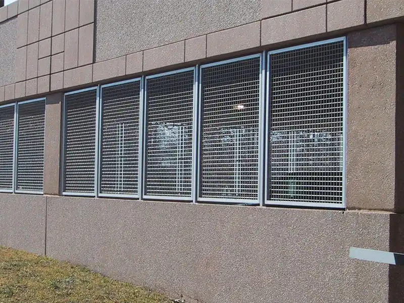 Durable Wire Mesh Window Bars