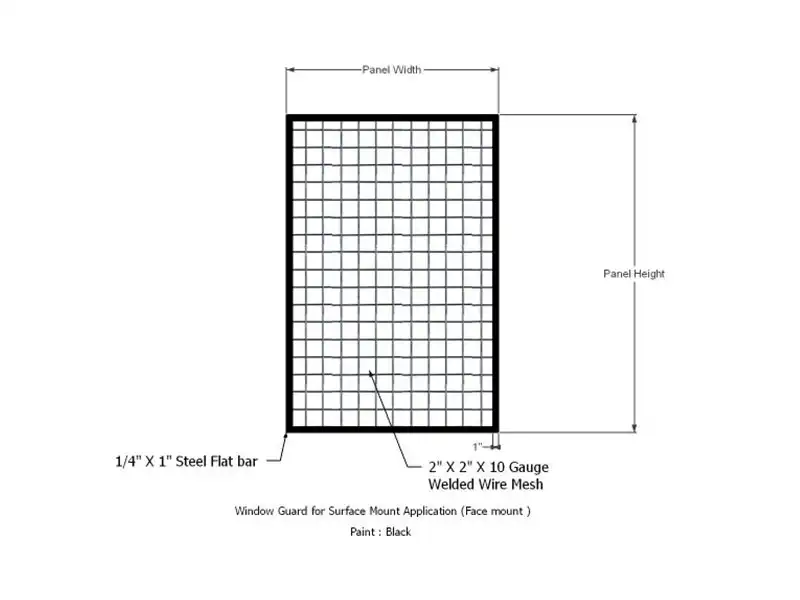 Reliable Window Security Mesh