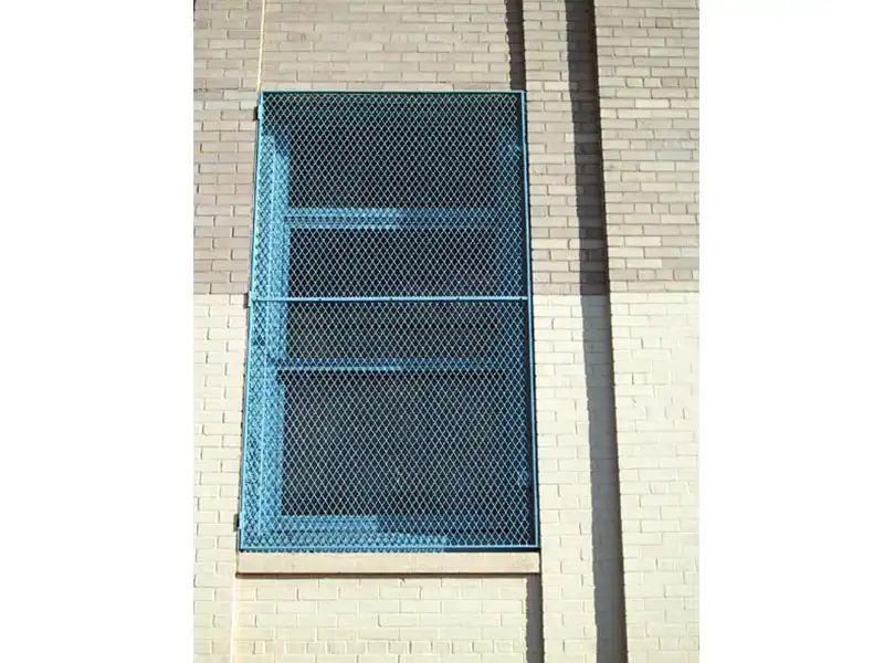 Reliable home defense: Wire mesh window guard for added peace of mind.