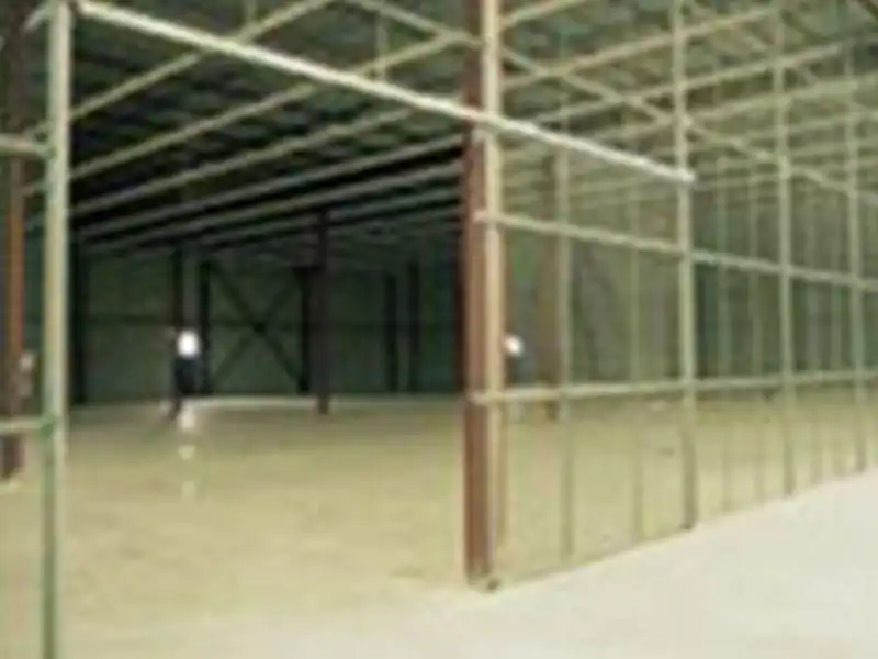 Enclosed Wire Mesh Partitioning