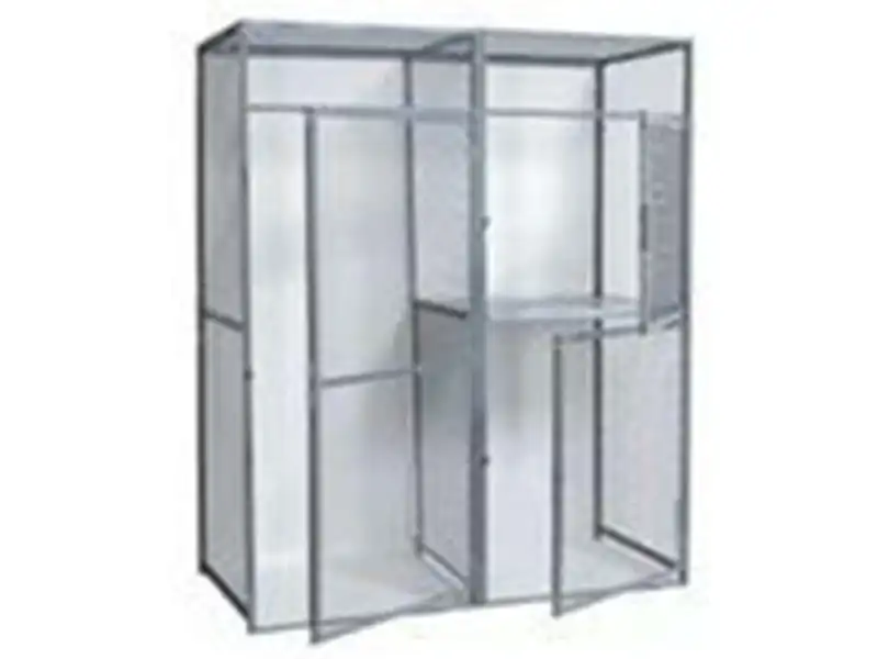Wire Mesh Locker Configuration