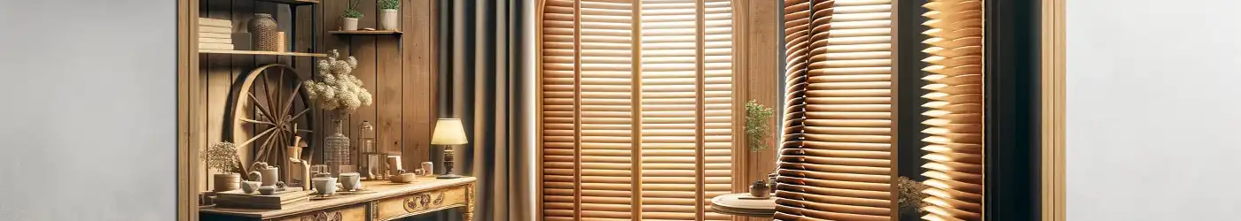Elevate your home's appeal with a wooden roll-up door for a touch of natural warmth